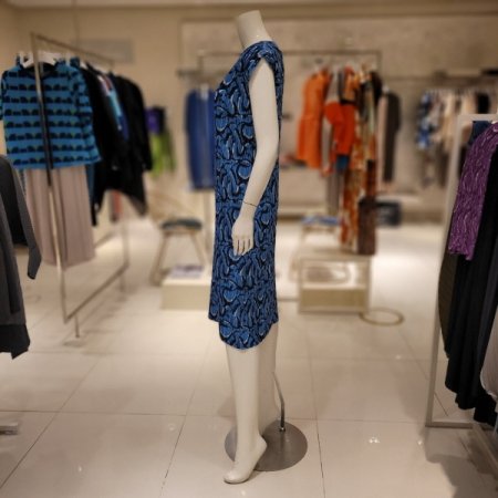 페이즐리 프렌치핏원피스