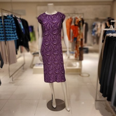 페이즐리 프렌치핏원피스