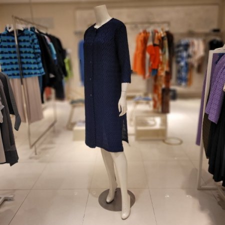 지그재그롱코트