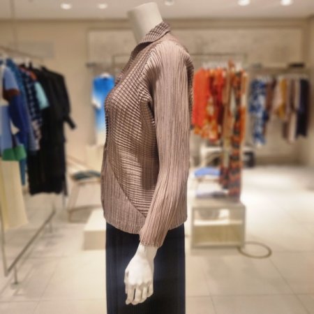 믹스와플주름 자켓