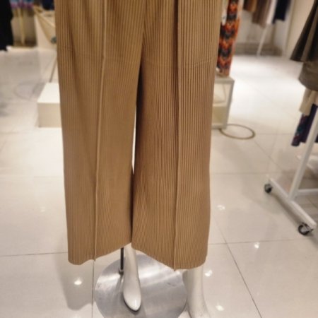 컷팅 핀탁와이드팬츠