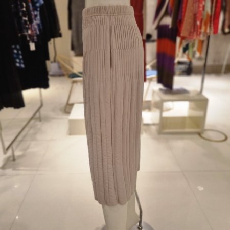 건반주름 7부와이드팬츠