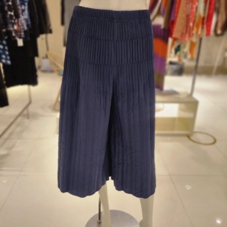 건반주름 7부와이드팬츠