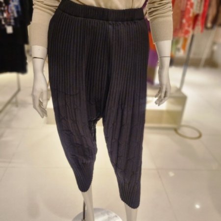 육각누비 하램팬츠