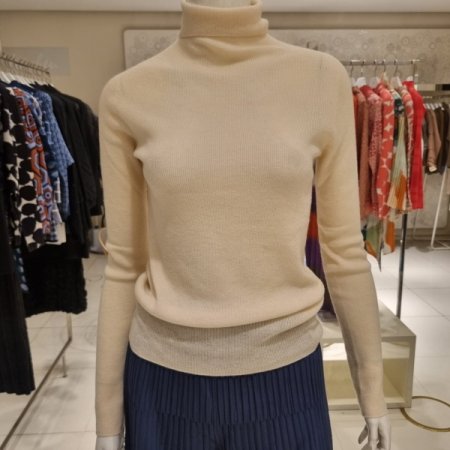 슬림목폴라 풀오버