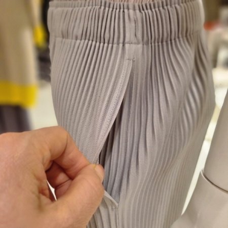 절개핀탁와이드팬츠