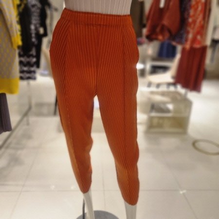 사선맞주름배기팬츠