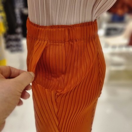 사선맞주름배기팬츠