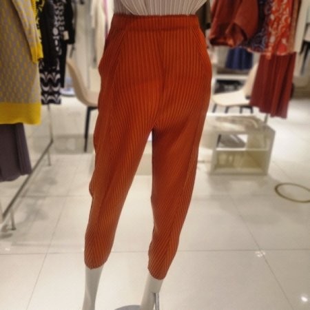 사선맞주름배기팬츠