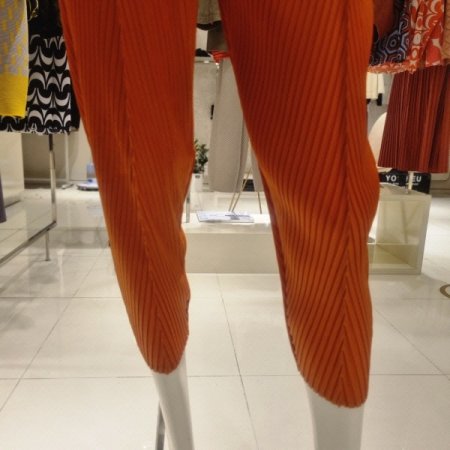 사선맞주름배기팬츠