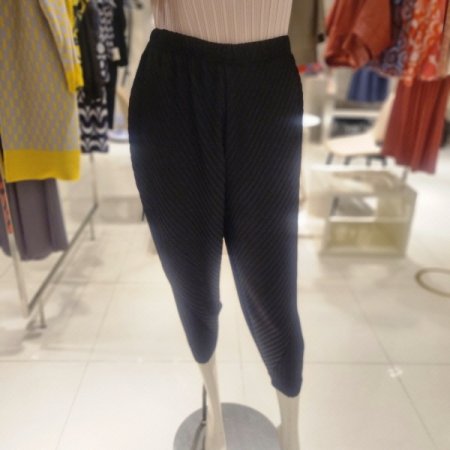 사선맞주름배기팬츠