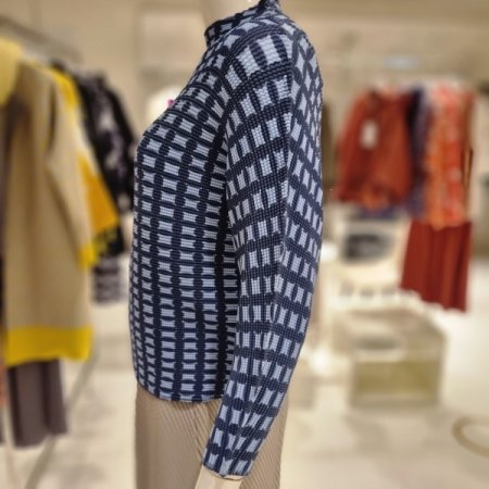 별프린트 홀먼티블라우스