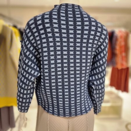 별프린트 홀먼티블라우스