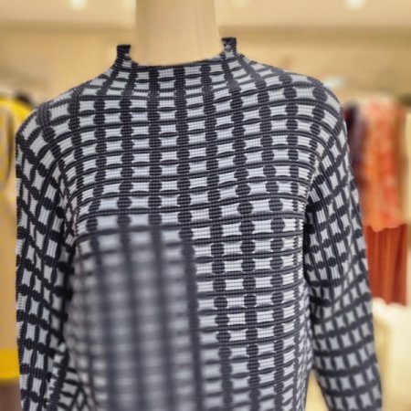 별프린트 홀먼티블라우스