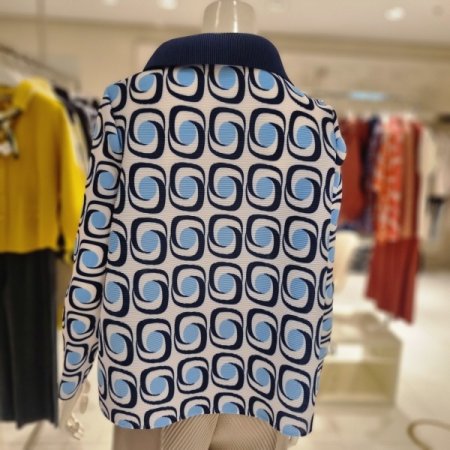 회오리프린트자켓