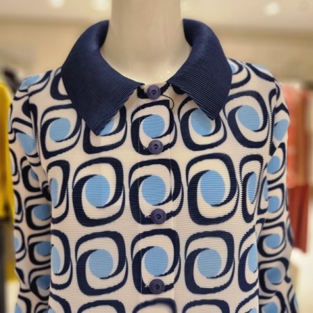 회오리프린트자켓