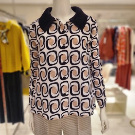 회오리프린트자켓