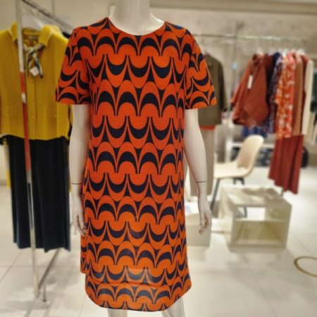 반원패턴원피스