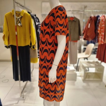 반원패턴원피스