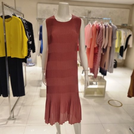 피아노주름 프릴원피스