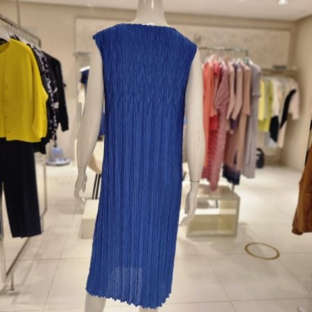 보리 손주름 나시원피스