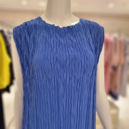 보리 손주름 나시원피스