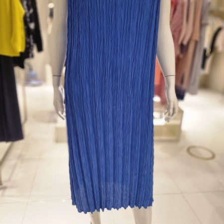 보리 손주름 나시원피스