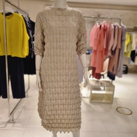 오리가미주름 원피스