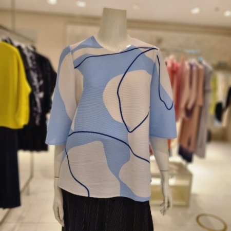 유선플라우워 티블라우스