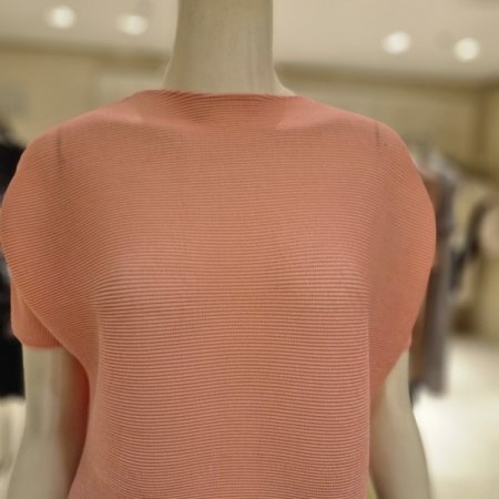 가로와플주름 클먼티블라우스