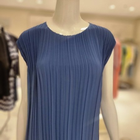 불규칙주름 나시원피스