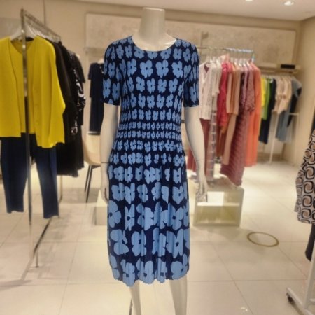 그라데이션플라워원피스