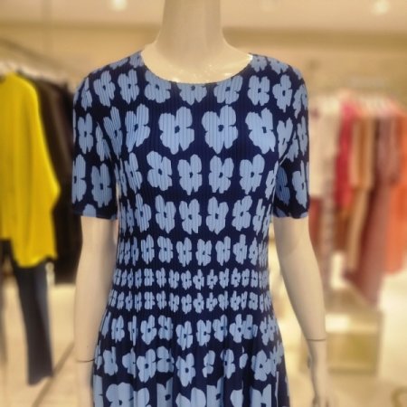 그라데이션플라워원피스