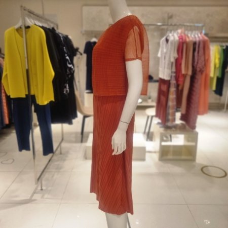 메쉬레이어드원피스