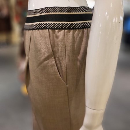 배색 밴딩 팬츠