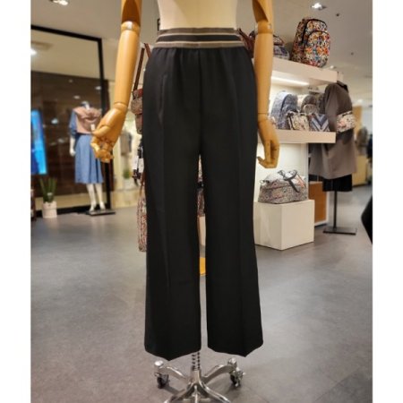 배색 밴딩 팬츠