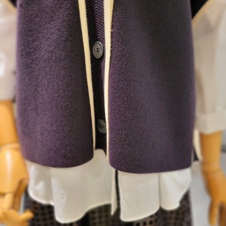 니트 숄 베스트