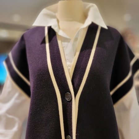 니트 숄 베스트