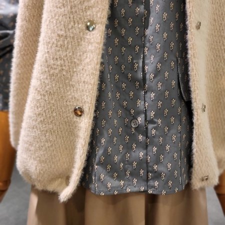 밑단 셔링 베스트