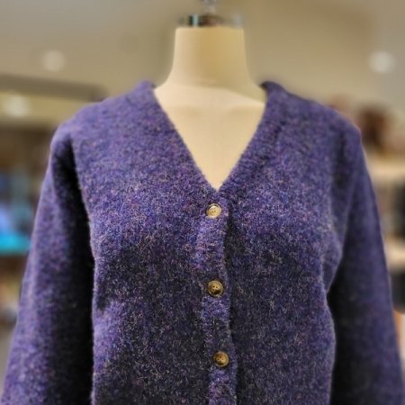 숏 니트 가디건