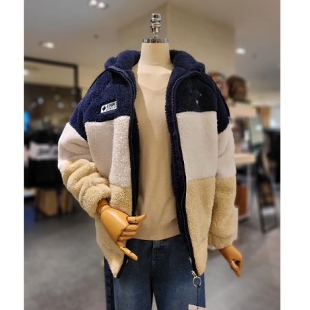 노이즈 후드 점퍼