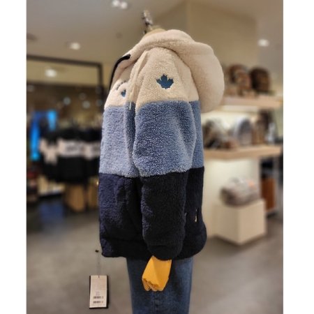 노이즈 후드 점퍼