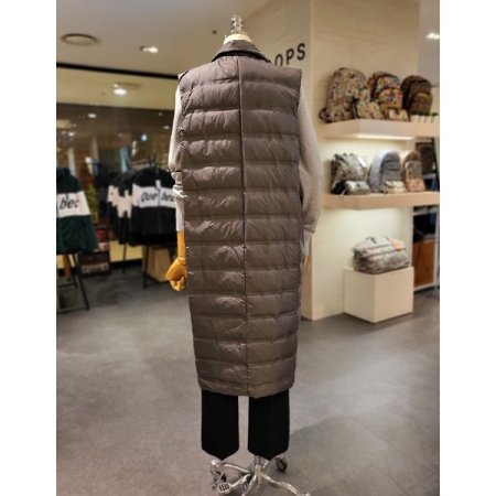 경량 롱 패딩 베스트