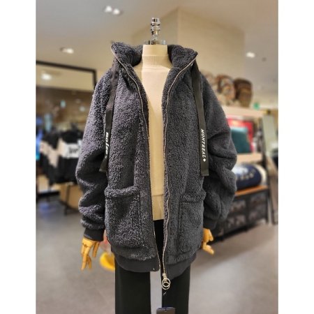 빅 포켓 후드 점퍼