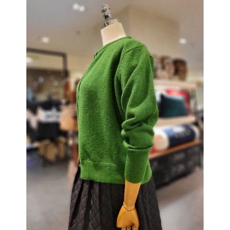 라운드넥 가디건