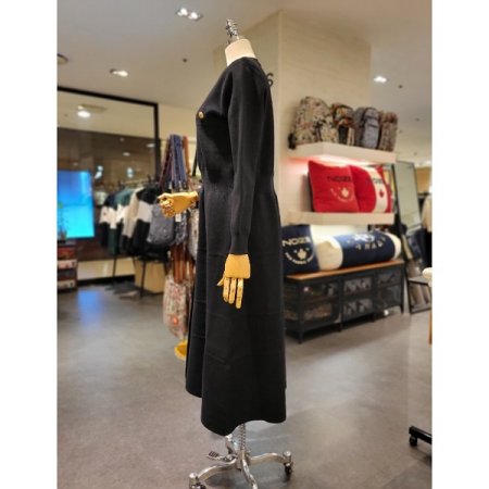 니트 롱 원피스