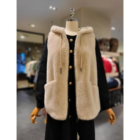 에코퍼 후드 베스트