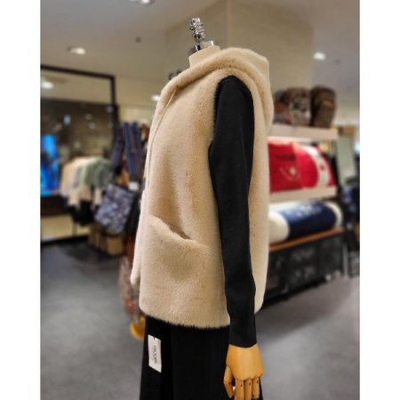 에코퍼 후드 베스트