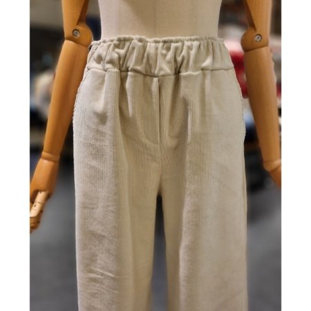 와이드 코드류이 팬츠