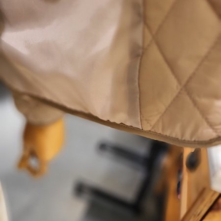 라운드넥 패딩 점퍼